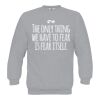 Unisex Organic Crew Neck Sweatshirt by B&C Thumbnail