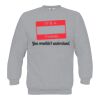 Unisex Organic Crew Neck Sweatshirt by B&C Thumbnail