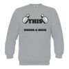 Unisex Organic Crew Neck Sweatshirt by B&C Thumbnail