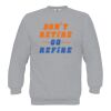 Unisex Organic Crew Neck Sweatshirt by B&C Thumbnail