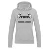 Ladies Hooded Sweatshirt by AWD Thumbnail