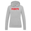 Ladies Hooded Sweatshirt by AWD Thumbnail