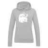 Ladies Hooded Sweatshirt by AWD Thumbnail